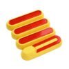 embellecedor tapa lateral reflectante patinete xiaomi amarillo