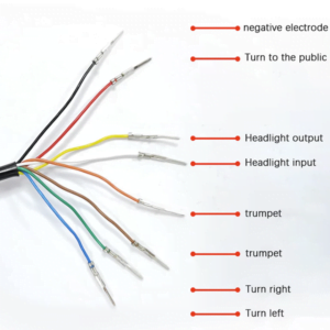 Electric bicycle light switch