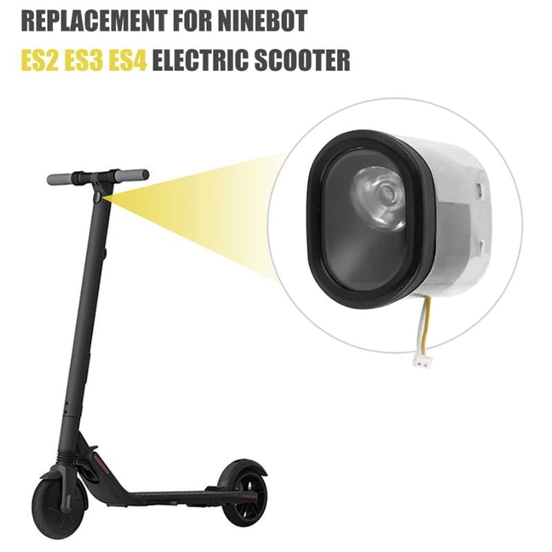 luz delantera para patinete ninebot es serie