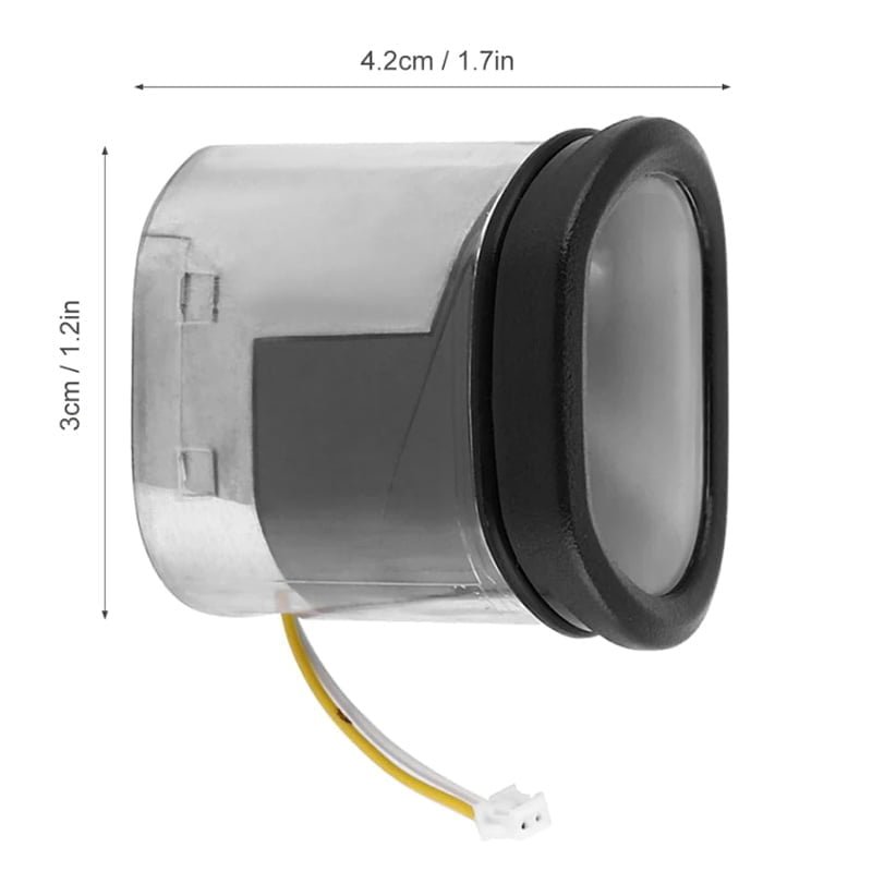 luz delantera para patinete ninebot es serie