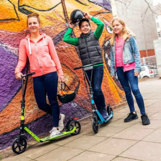 patinete joven edad