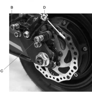 pinza freno patinete ducati