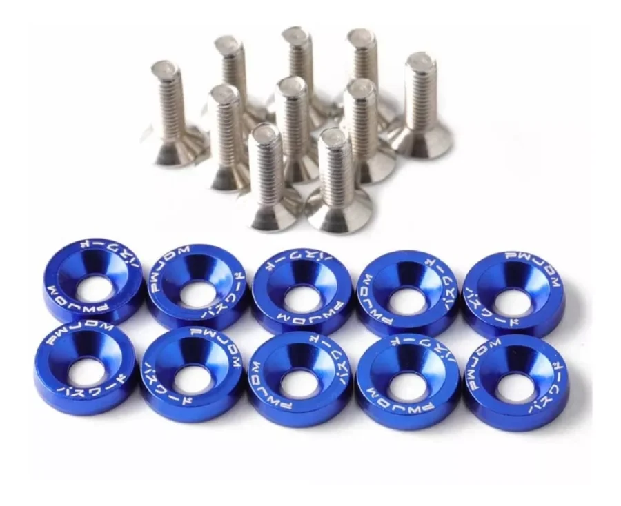 Arandela JDM de color azul