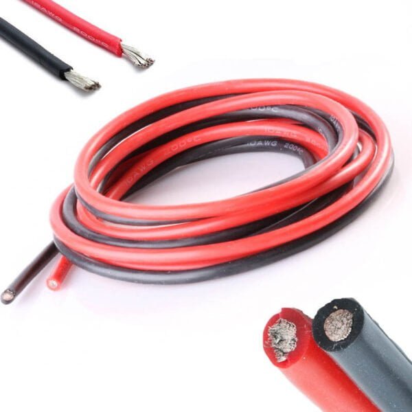 Kabel elektryczny silikonowy 16 18 20 AWG