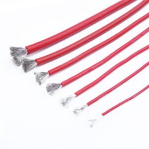 Cable eléctrico Silicona Eléctrico 16 18 20 AWG foto