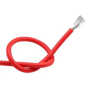 Cable eléctrico Silicona Eléctrico 16 18 20 AWG rojo