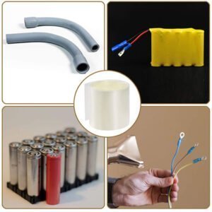 Tubi termorestringenti in PVC da 115 mm