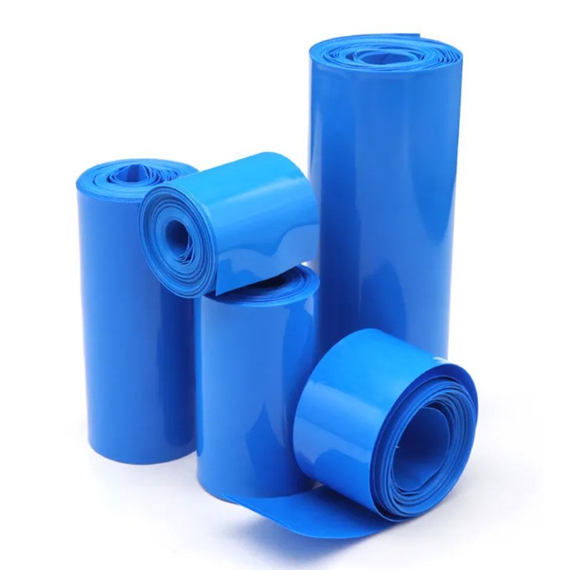 Tubo termorretráctil de PVC para batería Lipo 1 metro azul Tubo termorretráctil de PVC para batería Lipo 1 metro azul