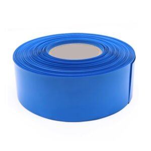 Tubo termorestringente in PVC per batteria Lipo 1 metro blu