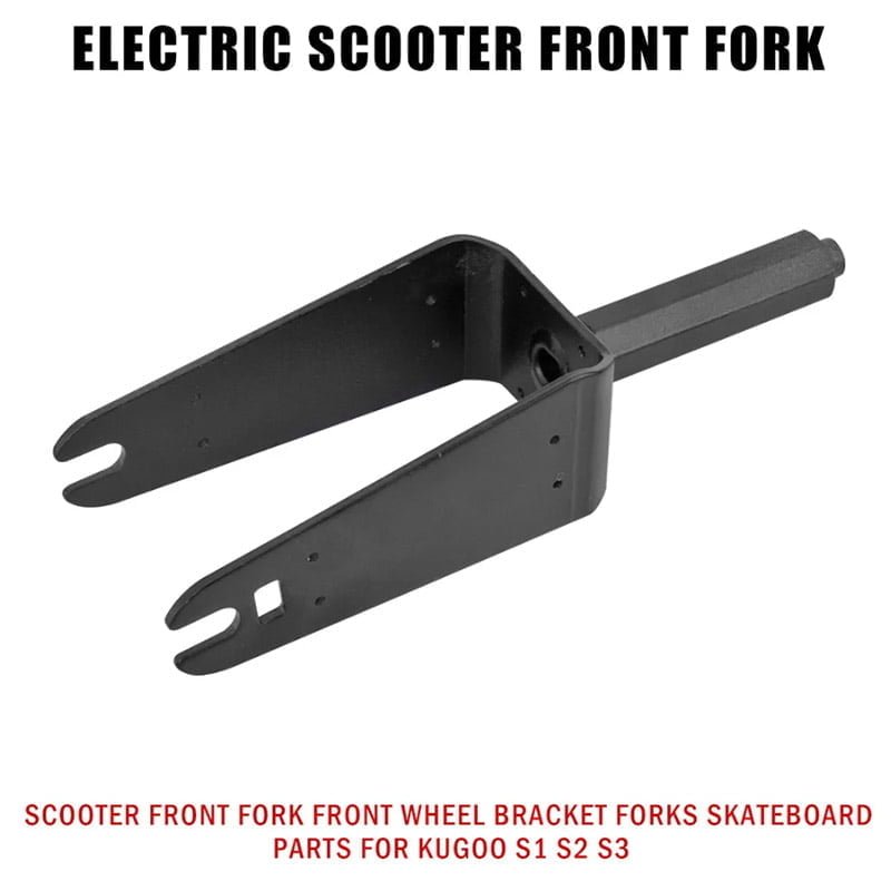 horquilla delantera de aleación de aluminio para patinete eléctrico KUGOO S1 S2 S3_