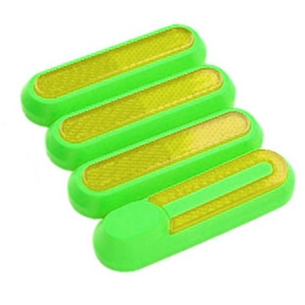 embellecedor tapa lateral reflectante patinete xiaomi verde