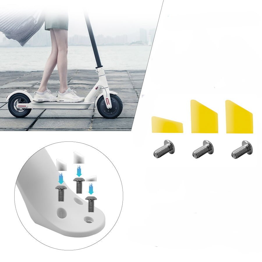 tapon goma amarillo patinete xiaomi Tapón de goma para Guardabarros trasero Patiente Xiaomi