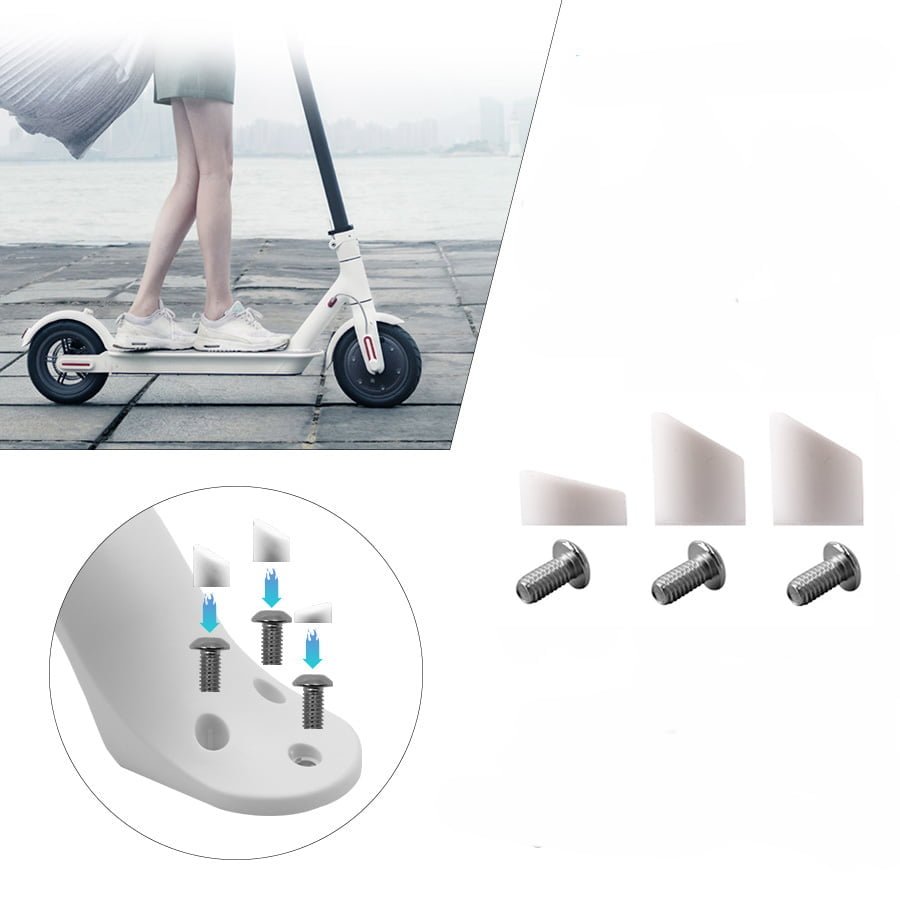 tapon goma azul guardabarros patinete xiaomi