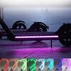 Luz LED para patinete eléctrico, luz Decorativa Impermeable Color Múltiple