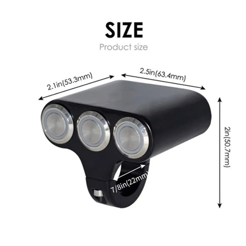 Botón Interruptor Para Patinete Eléctrico Y Bicicletas_