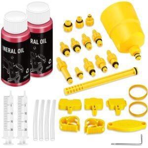 Hydraulic bicycle brake bleeder kit