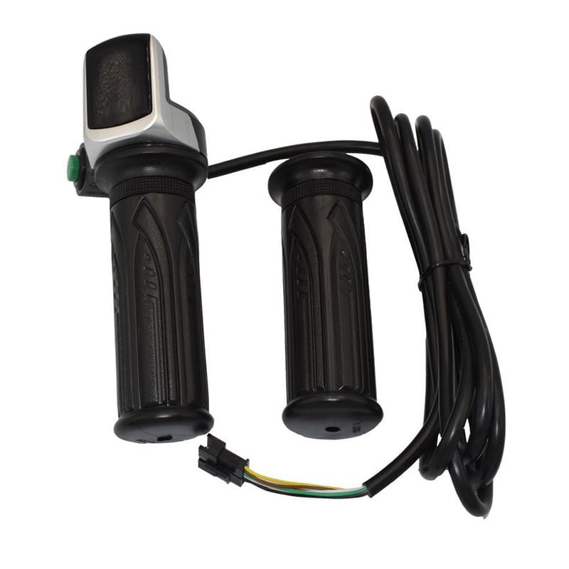 acelerador puño con voltimetro