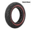 Vollrad 10x2,5 rot 34