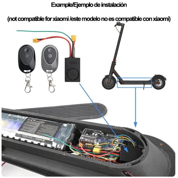 alarma patinete ninebot g30