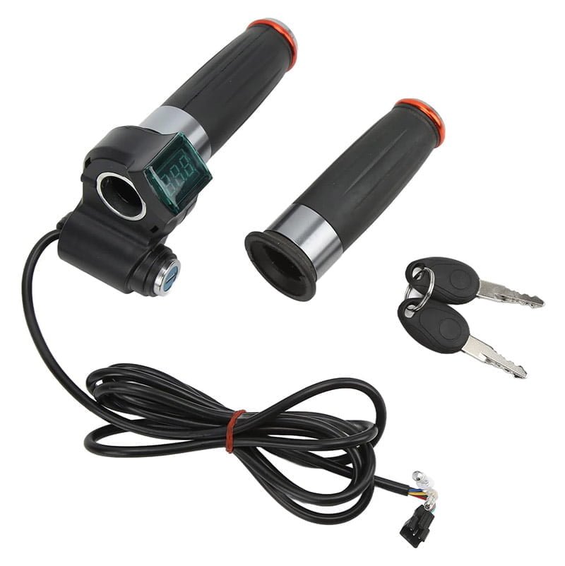 Empuñadura de acelerador con llave de contacto 