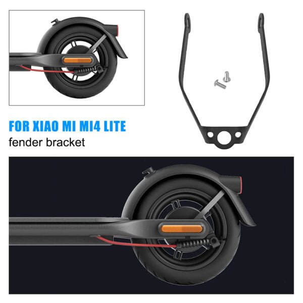 Soporte guardabarros metálico 8,5 para Xiaomi scooter 4 Lite