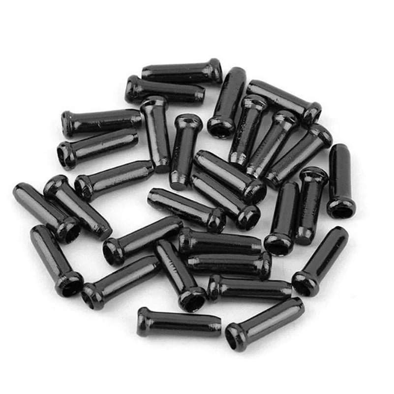 tope de cable de pinza negro