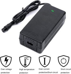 Caricabatterie 54,6V 2A 3Pin GX16  [Estándar]