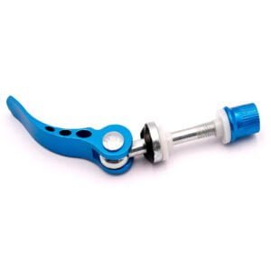 Tornillo para tija de sillín o cierre de mástil azul