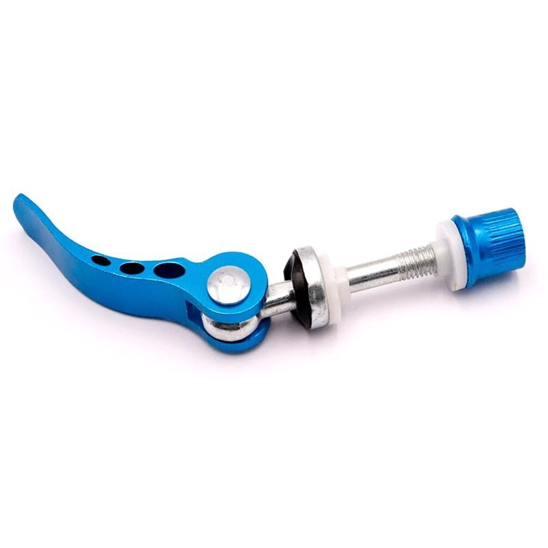 Tornillo para tija de sillín o cierre de mástil azul