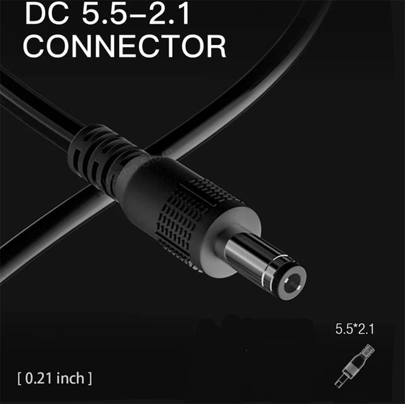 conector dc5521 cargador