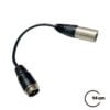 câble d'extension GX16 vers XLR 3