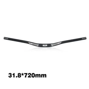 manubrio per bicicletta nero