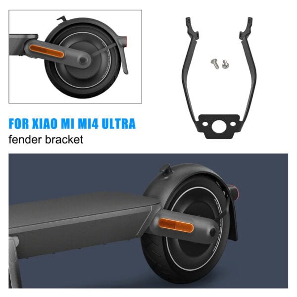 Support de garde-boue en métal 10 pour Xiaomi scooter 4 Ultra