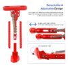 Adjustable kickstand for Xiaomi M365_Pro _Pro2_1S_MI3 (red)