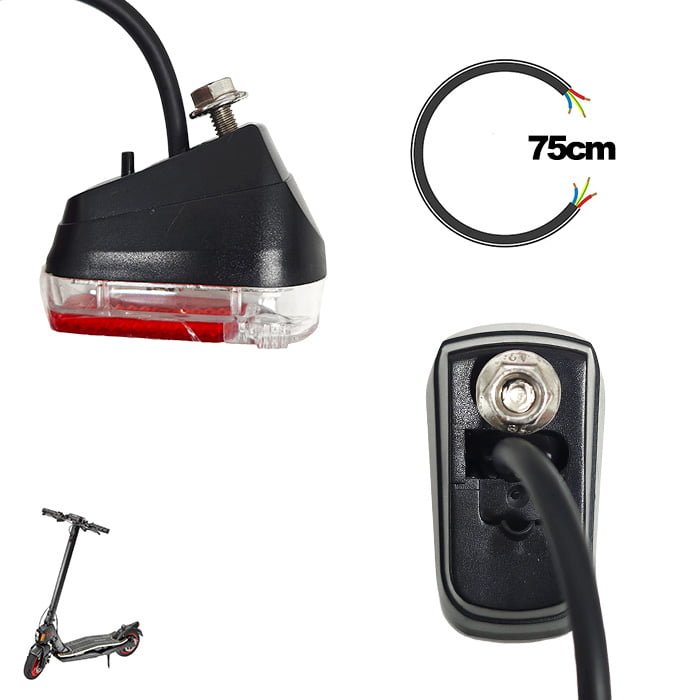 detalle luz trasera cecotec bongo s