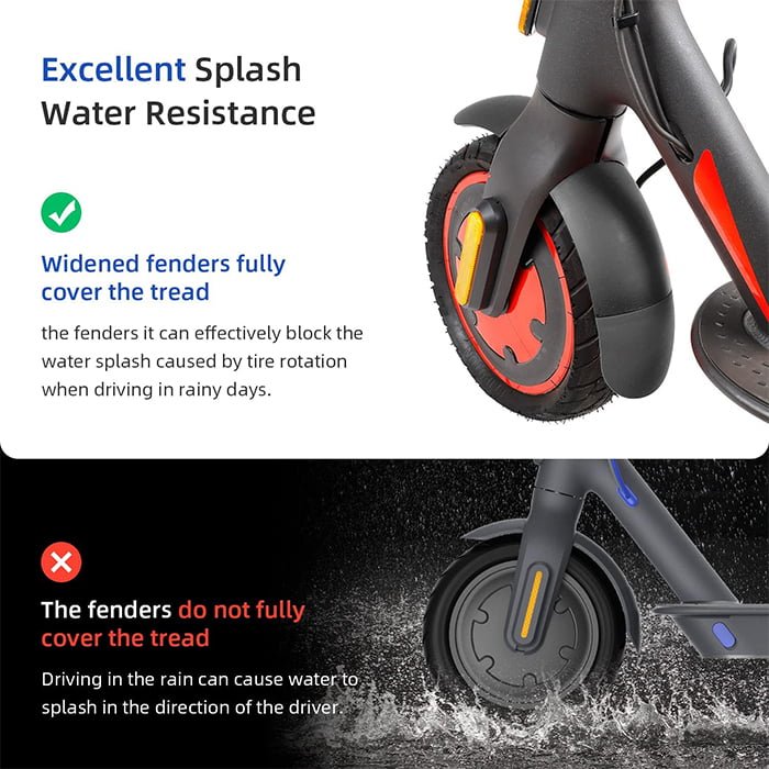 guardabarros delantero para patin xiaomi