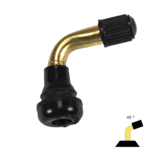 1 Válvula Tubeless Torcida 45º PVR 50