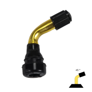 4 Válvula Tubeless Torcida 45º PVR 40