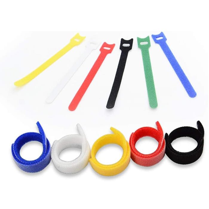 bridas del velcro reutilizable