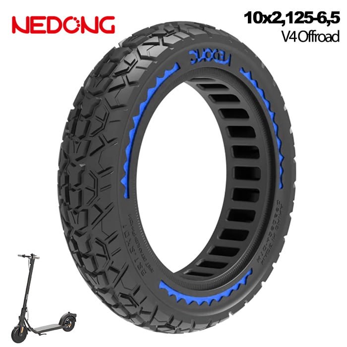 maciza 10x2,125-6,5 azul offroad