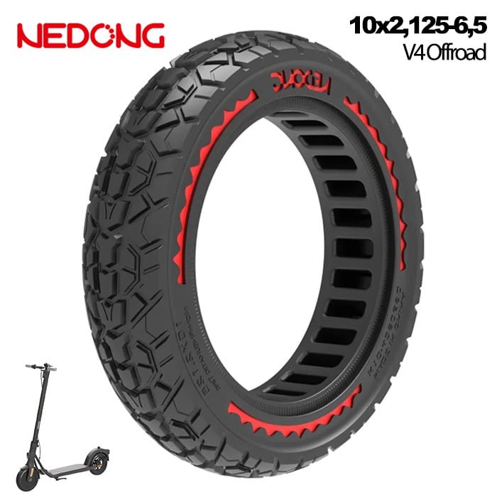 maciza 10x2,125-6,5 roja offroad
