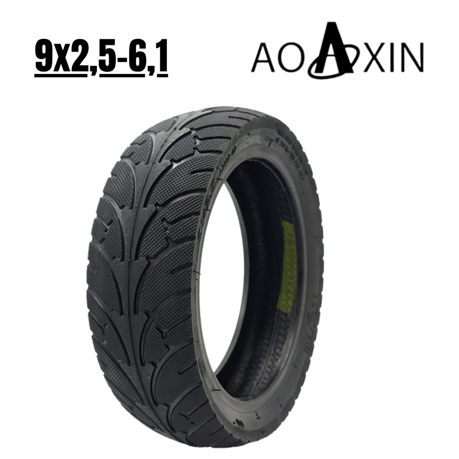 Neumático 9x2,5-6,1 para Cecotec M40[Aoxin]