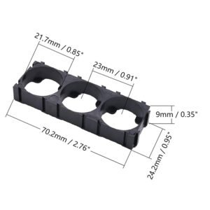 medida soporte bateria 21700 21,7