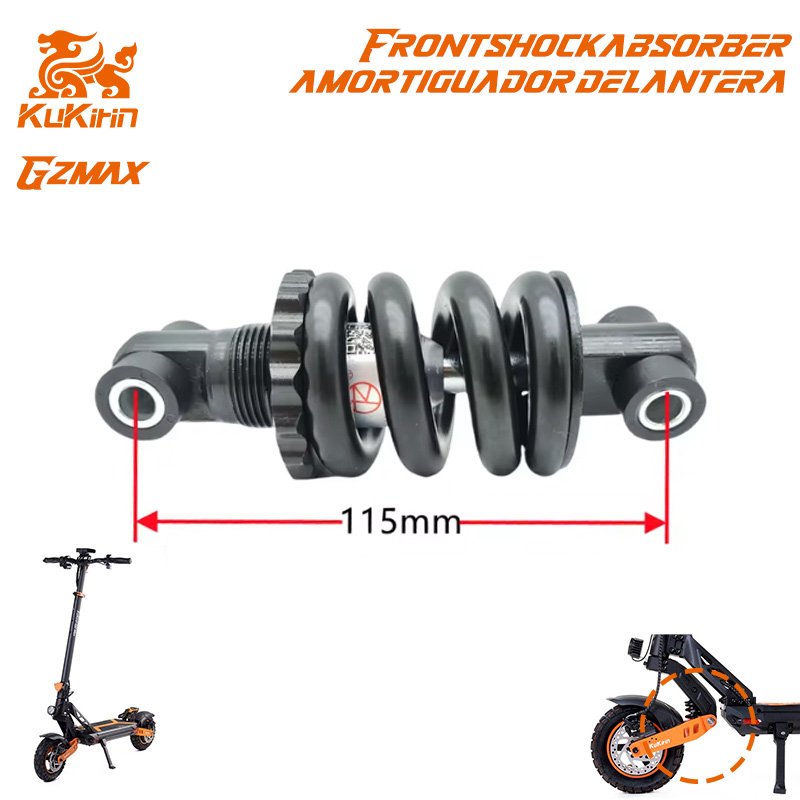amortiguador delantera kukirin g2 max medida