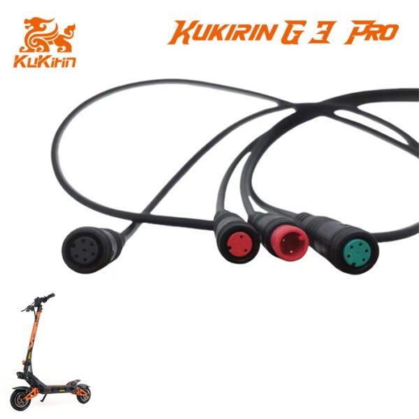 cable alimentación kukirin G3 pro detalle