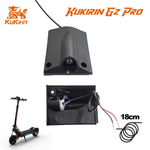 linke vordere lichtabdeckung kukirin g2 pro detail