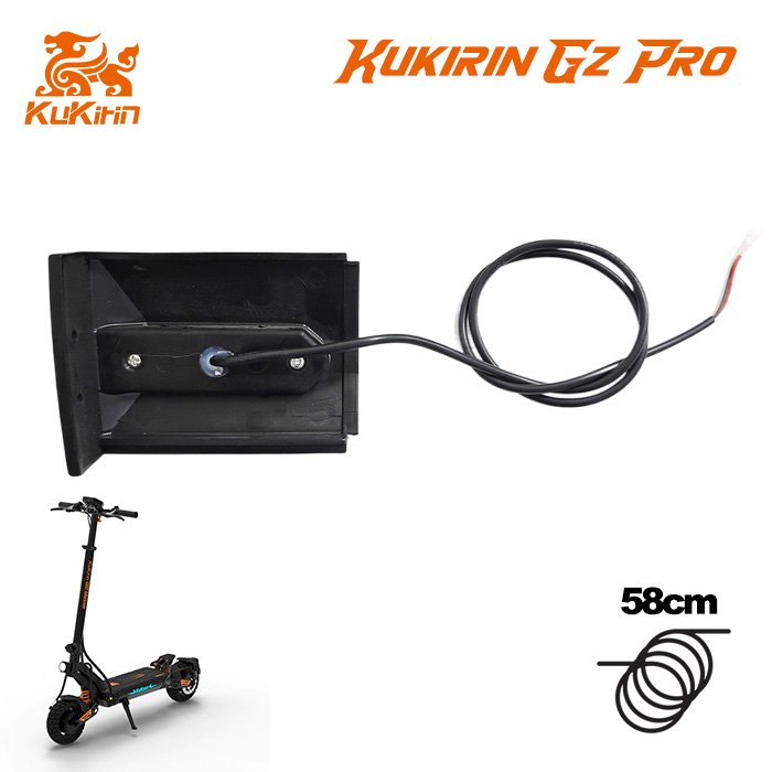 tapa luz trasera izquierda kukirin g2 pro detalle