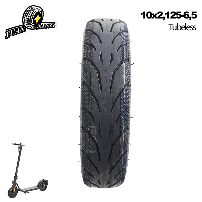 rueda 10x2,125 6,5 tubeless con gel yuanxing