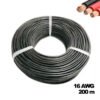 câble 16awg 200m noir