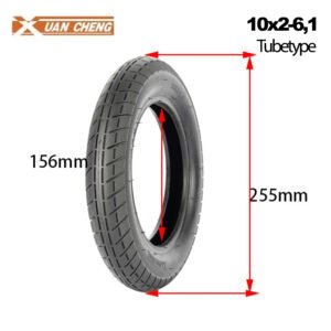 roată 10x2-6.1 xuancheng dimensiune